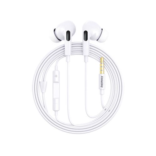 Earphones Remax RM-533, 3.5 mini jack, 1.2m (white), Remax RM-533