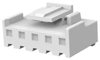 WTB HOUSING, HEADER, 5POS, 1ROW 1-1123722-5