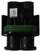 AUTOMOTIVE HOUSING, RCPT, 2POS 1544317-1
