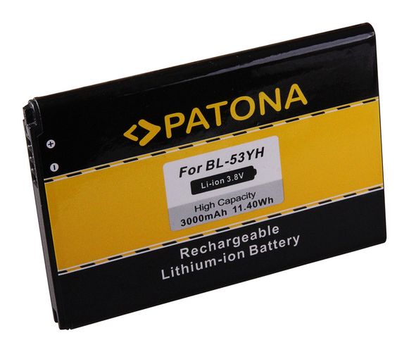 PATONA Battery f. LG D855 F400 G3 BL53YH BL, PATONA 3149 4055655165983