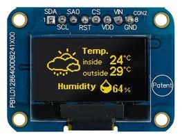 OLED GRAPHIC DISPLAY, COB, 128X64PIXELS MDOB128064VV-YM