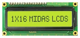 ALPHANUMERIC DISPLAY, STN, 6.56MM, COB MC11606A6W2-SPR