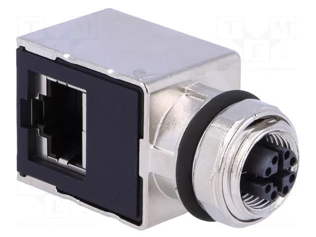 Adapter; M12 female X coded,RJ45 socket; X code-ProfiNET HARTING 21033814800