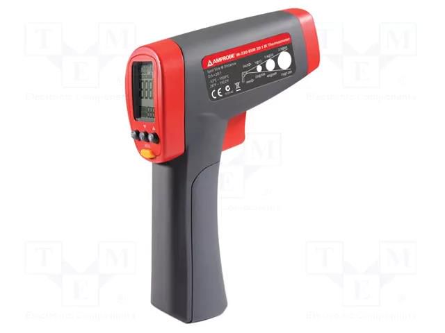 Infrared thermometer; LCD; -32÷1050°C; ±1.8%; Opt.resol: 20: 1 BEHA-AMPROBE IR-720-EUR