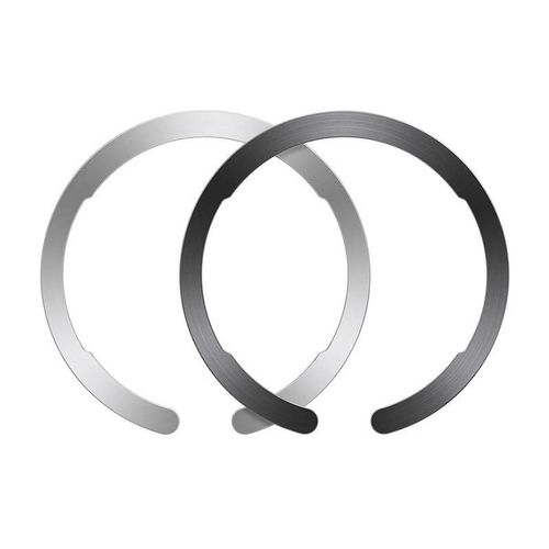 Adapter for Magsafe ESR HaloLock Ring for smartphone 2pcs. (black/silver), ESR 4894240111130