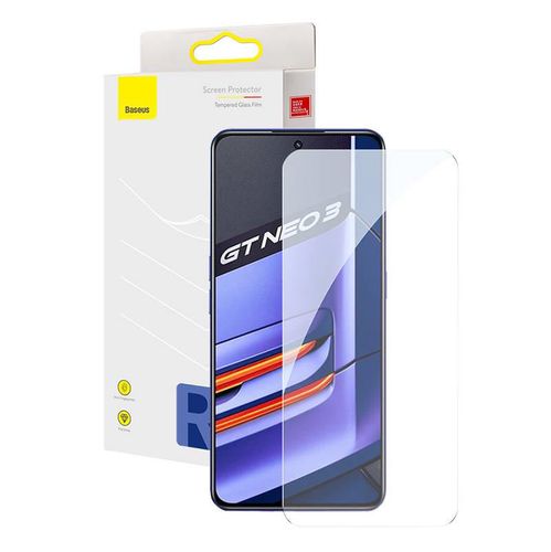 Tempered-Glass Screen Protector Baseus for realme GT Neo3, Baseus P6001205B201-03