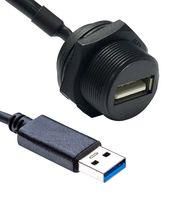 USB CABLE, TYP A PLUG-TYP A RCPT, 300MM UA-30PMFL-SC7B30.