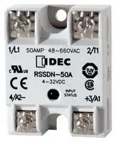 SSR, DIN/PANEL MOUNT, 660VAC, 32VDC, 75A RSSDN-75A