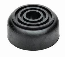 Rubber Foot with Metal Washer - 1 1/2" Diameter x 5/8" Thickness F1558