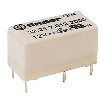 Subminiature relay, 12V Sensitive DC, 1CO, 6A, contacts AgCdO 32.21.7.012.2000 8012823290829