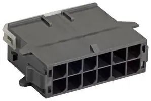 CONNECTOR HOUSING, PLUG, 4POS, 5.7MM 105411-0104
