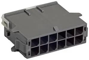CONNECTOR HOUSING, PLUG, 6POS, 5.7MM 105411-1106