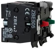 CONTACT BLOCK, 2POLE, SCREW CLAMP ZBE505