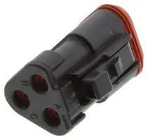 AUTOMOTIVE HOUSING, PLUG, 3POS, 13A DT06-3S-EP06