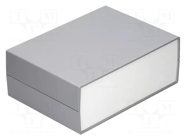 Enclosure: with panel; X: 245mm; Y: 175mm; Z: 90mm; ABS; dark grey GAINTA G722