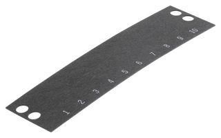 MARKER STRIP, 9.53MM, TERMINAL BLOCK 38009-0064