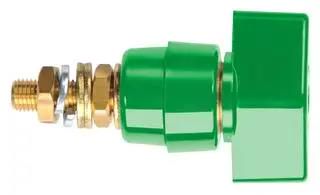 BINDING POST, 63A, PANEL, GREEN POL 631 / GN