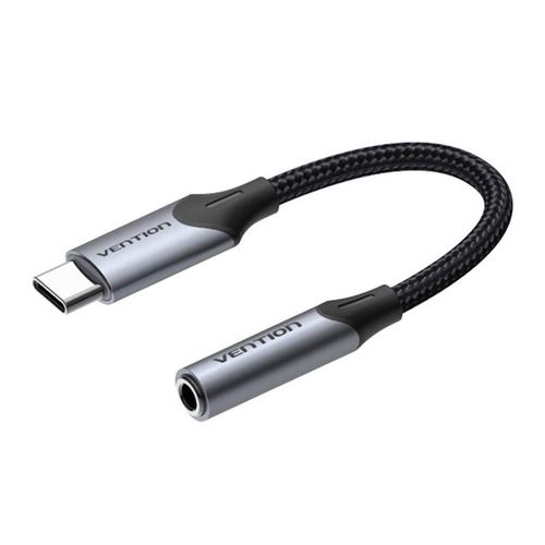 Adapter audio USB-C male to 3.5MM jack female Vention BGJHA 0.1m, Vention BGJHA