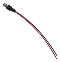 BNC JACK TO FREE END, BLACK BU-5200-A-4-0