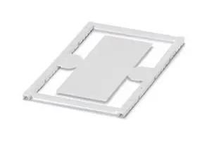 LABEL, POLYAMIDE, WHITE, 38MM X 90MM 831017