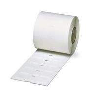 LABEL, PVC, WHITE, 10MM X 25MM 817523