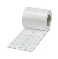 LABEL, POLYESTER, WHITE, 15MM X 4.2MM 816281
