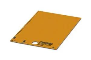 LABEL, PVC, YELLOW, 6MM X 15MM 0803832