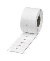 LABEL, PVC, WHITE, 10MM X 13MM 800073