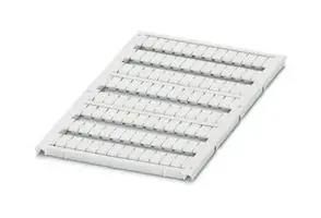 MARKER SHEET, BLANK, 5.2MM, WHITE, TB 0824507