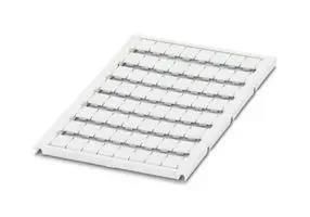 MARKER SHEET, BLANK, 8MM, WHITE, TB 0821739