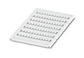 MARKER SHEET, BLANK, 5MM, WHITE, TB 0822181