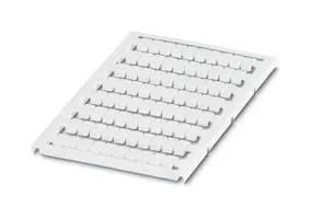 MARKER SHEET, BLANK, 6MM, WHITE, TB 0821674