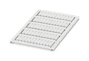 MARKER SHEET, BLANK, 5.2MM, WHITE, TB 0830756