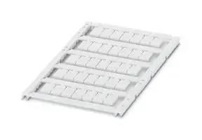 MARKER SHEET, BLANK, 8MM, WHITE, TB 0830758