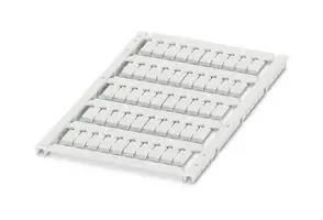 MARKER SHEET, BLANK, 6MM, WHITE, TB 0830754