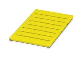 MARKER SHEET, BLANK, 5.2MM, YELLOW, TB 0818289