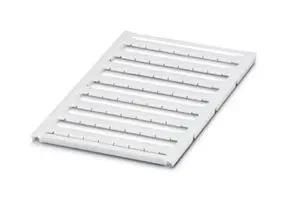 MARKER SHEET, BLANK, 8.2MM, WHITE, TB 0818137