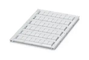 MARKER SHEET, BLANK, 7.62MM, WHITE, TB 0828738