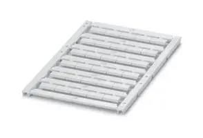 MARKER SHEET, BLANK, 12MM, WHITE, TB 0829214