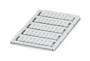 MARKER SHEET, BLANK, 5.2MM, WHITE, TB 0828571