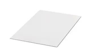 MARKER SHEET, BLANK, 210MM, WHITE, TB 0800129