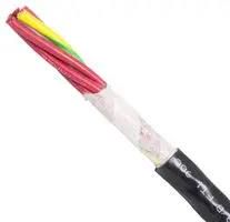 UNSHLD FLEX CABLE, 7COND, 26AWG, 30M 852607 BK005