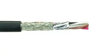 UNSHLD CABLE, 9COND, 0.82MM2, 305M M3807 BK001.