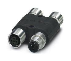 SENSOR SPLITTER, M12 PLUG/RCPT-2 X RCPT 1417414