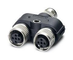 SENSOR SPLITTER, M12 PLUG-2 X M12 RCPT 1419920