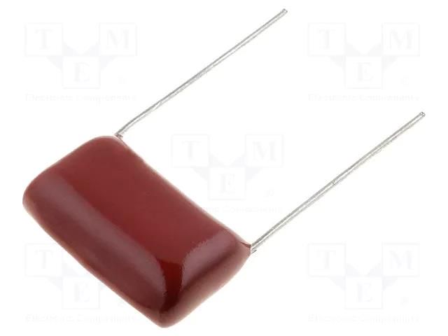 Capacitor: polyester; 100nF; 400VDC; 10mm; ±5%; 12x6.3x12mm; THT PANASONIC ECQE4104JF