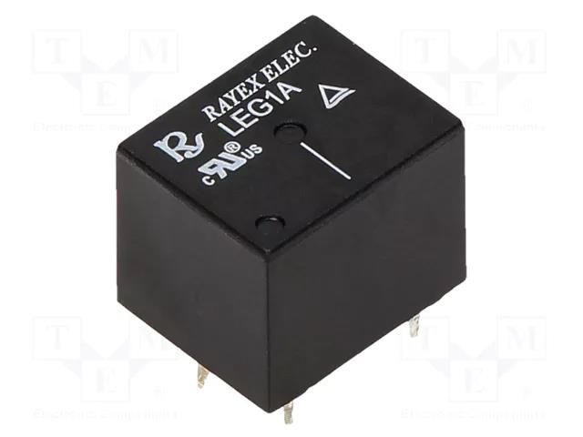 Relay: electromagnetic; SPST-NO; Ucoil: 24VDC; Icontacts max: 15A Recoy/RAYEX ELECTRONICS LEG-1A-24F