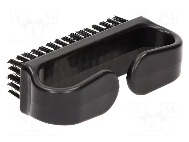 Brush; ESD; Bristle len: 12mm; Tool length: 85mm ELME EBNAIL2