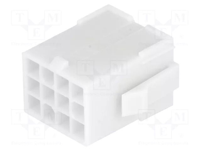 Connector: wire-wire; plug; male; PIN: 12; 600V; for cable; 4.14mm TE Connectivity 172162-1