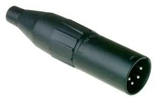 XLR CONNECTOR, PLUG, 5POS, CABLE AC5MBJ